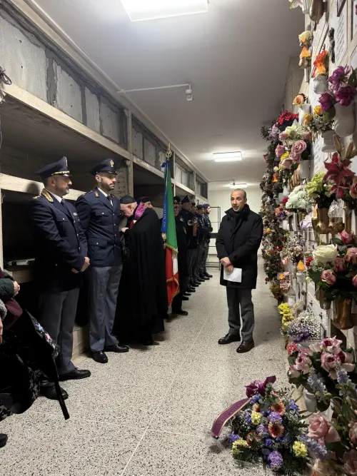 Commemorazione del Sovrintendente Capo Luigi Urbani: memoria e responsabilità istituzionale
